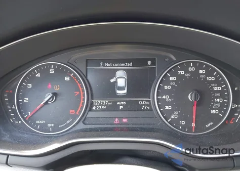 2017 Audi A4 2.0T Premium z USA, uszkodzony, nr VIN WAUGNAF43HN001199